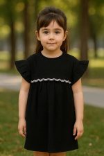 پیراهن دخترانه دانتل دوزی کد 109