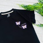 تیشرت دخترانه گلدوزی