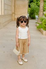 کراپ دخترانه پنبه کبریتی