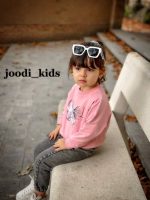 بلوز دورس دخترانه صورتی مدل شادی کد 1015