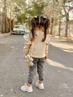 بلوز دورس بچگانه دخترانه مدل باغچه