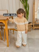 بلوز دورس دخترانه مدل تور گلدوزی کد 1450 - Image 2