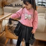 بلوز دورس دخترانه مدل پروانه کد 1460