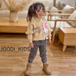 بلوز دورس دخترانه دایسی کد 1470 رنگ کرمی