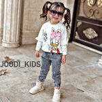 بلوز دورس دخترانه دایسی کد 1470 رنگ سفید BMS