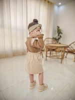 ست بلوز دامن دخترانه مدل پاپیون کد 1120 - Image 6