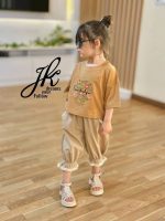 کراپ دخترانه گلدوزی
