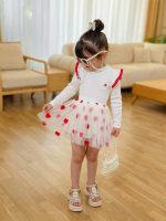 ست دخترانه قلب پاپیون کد 1330 - Image 4