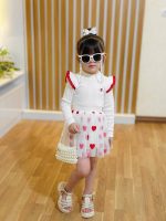 ست دخترانه قلب پاپیون کد 1330 - Image 5