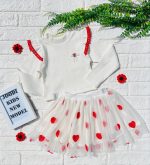 ست دخترانه قلب پاپیون کد 1330 - Image 7