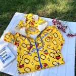 کاپشن سانتانا G.DUCK کد 1150 رنگ زرد