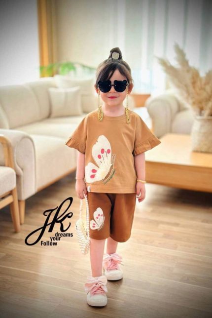 تیشرت شلوارک پروانه کد 1200