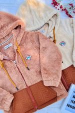 سویشرت تدی جلو زیپ کد 1130