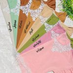 تیشرت یقه گیپور مدل النا کد 1190