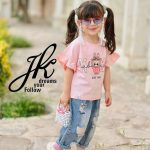 تیشرت دخترانه لبوبو labubu کد 1280