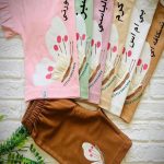 ست تیشرت شلوارک پروانه کد 1200