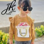 بلوز دورس CHANEL کد 1640 رنگ نسکافه ای