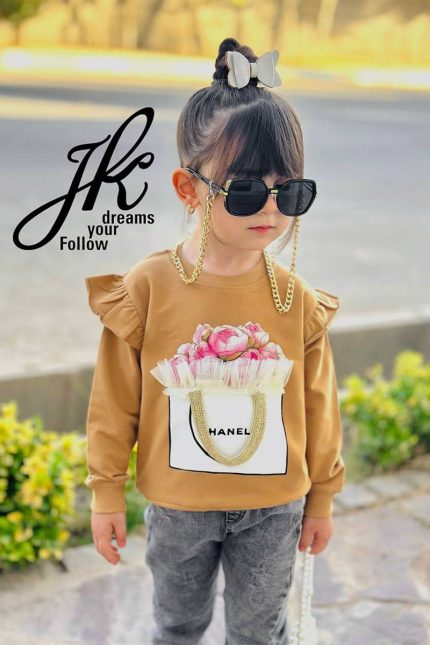 بلوز دورس CHANEL کد 1640 رنگ نسکافه ای