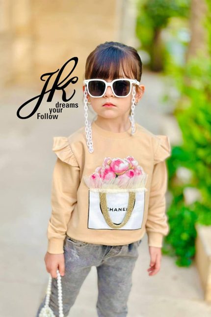 بلوز دورس CHANEL کد 1640 رنگ کرمی