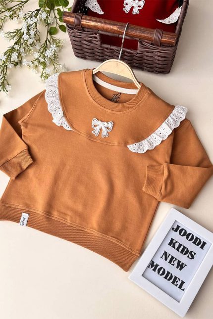 بلوز دورس تور الماس کد 1660 رنگ نسکافه ای