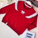 بلوز دورس تور الماس کد 1660 رنگ زرشکی