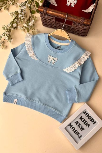 بلوز دورس تور الماس کد 1660 رنگ آبی