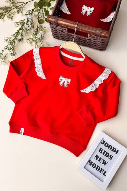 بلوز دورس تور الماس کد 1660 رنگ قرمز