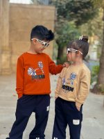 شلوار نیم بگ 4 نوار کد 1620 رنگ سورمه ای