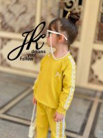 ست بلوز شلوار دورس تور پاپیون کد 1630 - Image 4