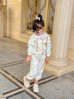 ست سوییشرت شلوار غواصی کد 1670 - Image 2