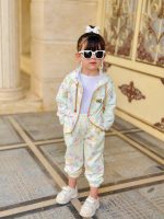 ست سوییشرت شلوار بچگانه غواصی کد 1670