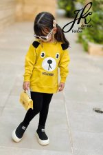 تونیک دورس دخترانه خرسی کد 1500