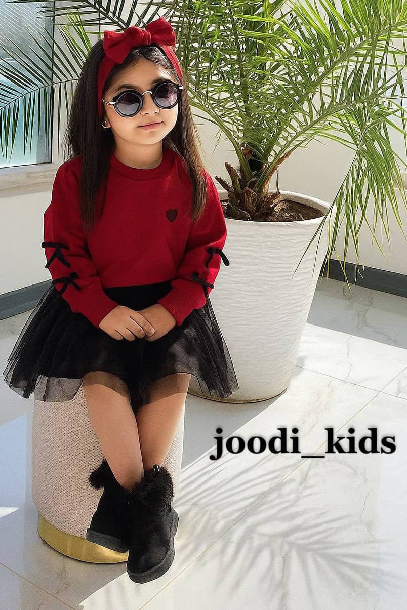 set-crop-skirt-1700 ست کراپ و دامن قلب کد 1700 - Image 1