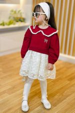 پیراهن دورس و دانتل مدل پریا کد 1680