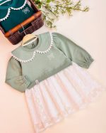 پیراهن دورس و دانتل مدل پریا کد 1680 - Image 6