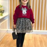 ست کراپ و دامن میکی کد 1760