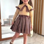 ست بلوز و دامن کراواتی کد 1780