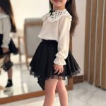 ست شومیز آستین بلند و دامن کد 1870