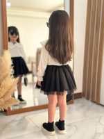 ست شومیز آستین بلند و دامن کد 1870 - Image 4