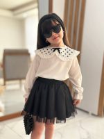 ست شومیز آستین بلند و دامن کد 1870 - Image 5