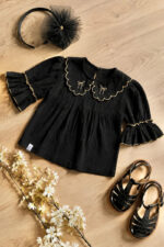 کد 2140 شوميز 65-60 يقه گلدوزی